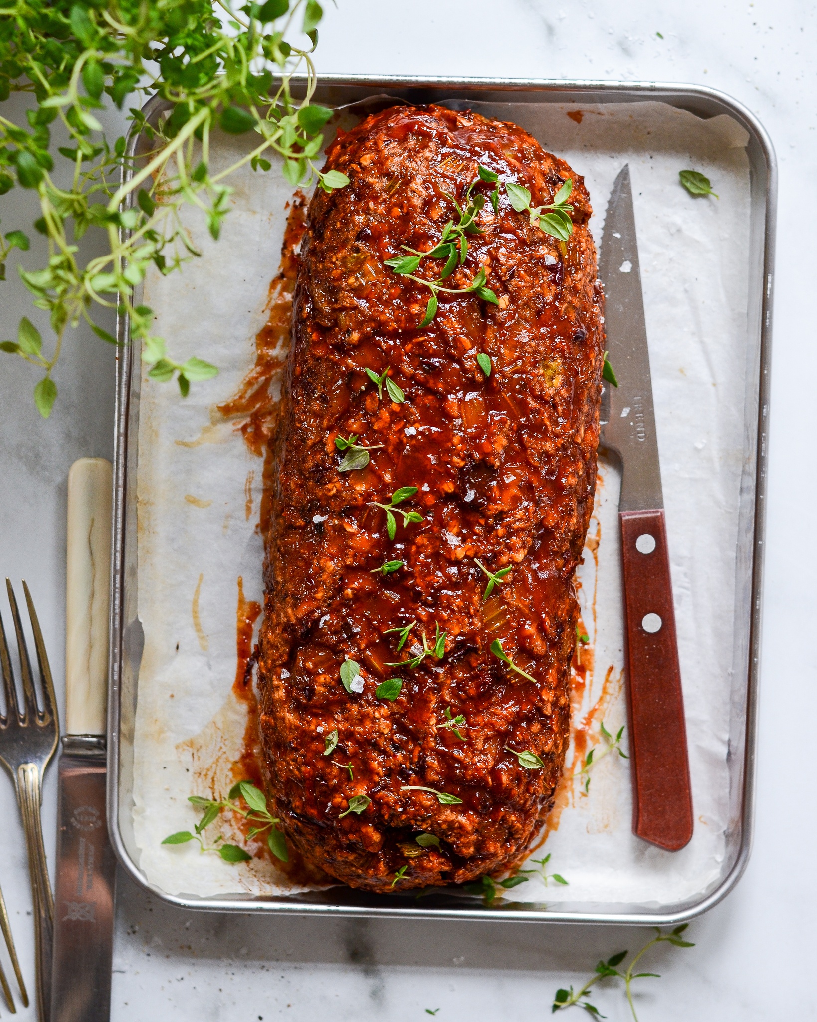 vegansk farsbrød med tofu