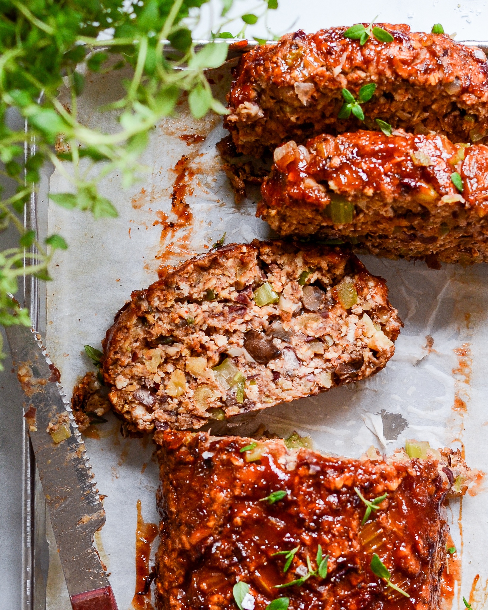 vegansk steg med bønner