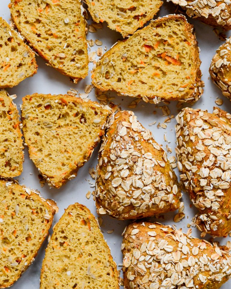glutenfri gulerodsboller opskrift