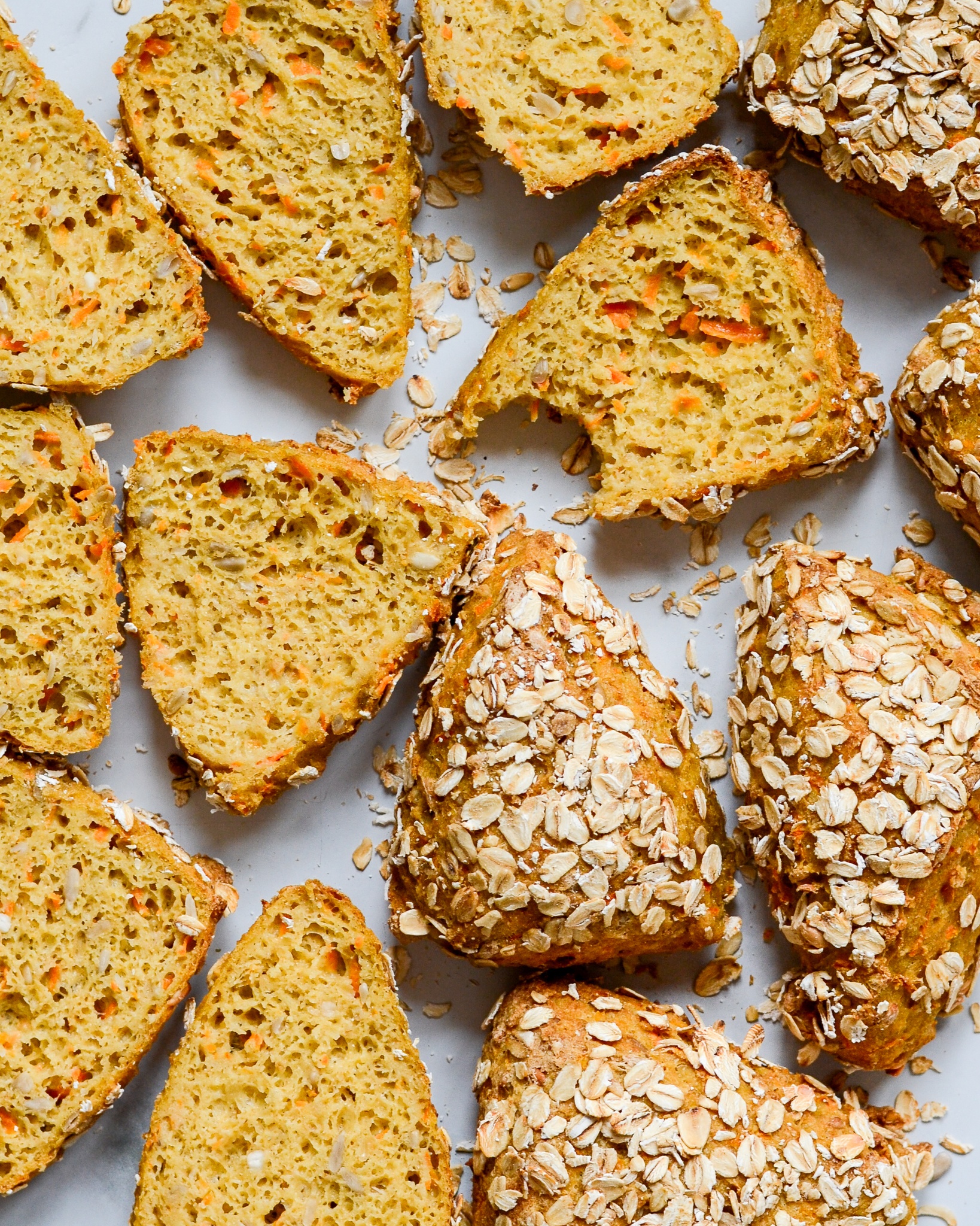 glutenfri gulerodsboller
