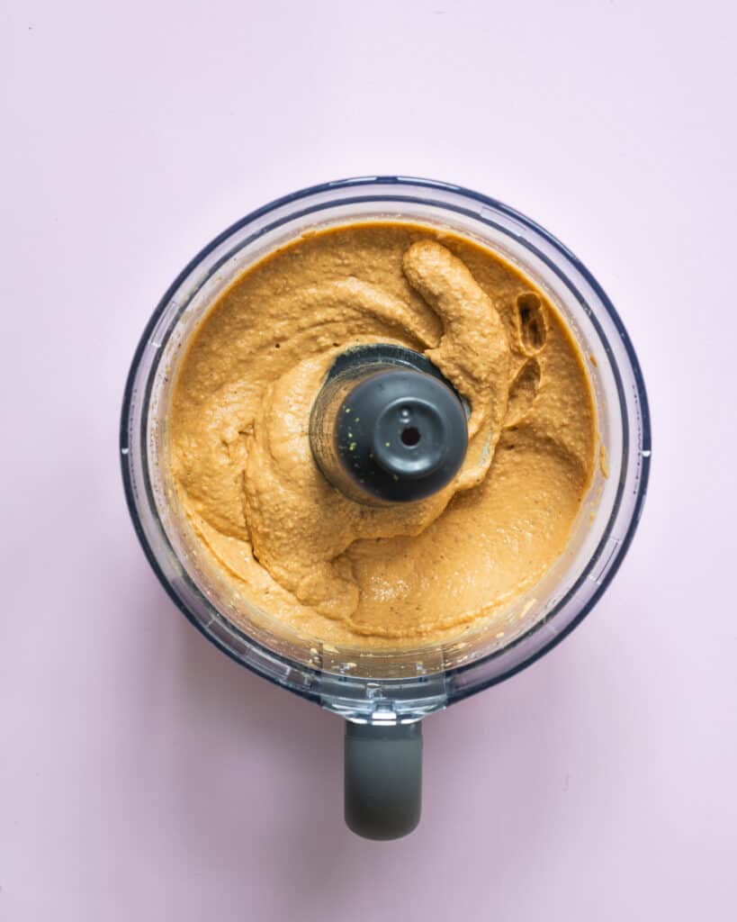 Cremet harissa hummus