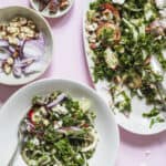 Julesalat med grønkål opskrift