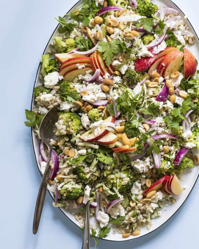perlebyg salat med feta