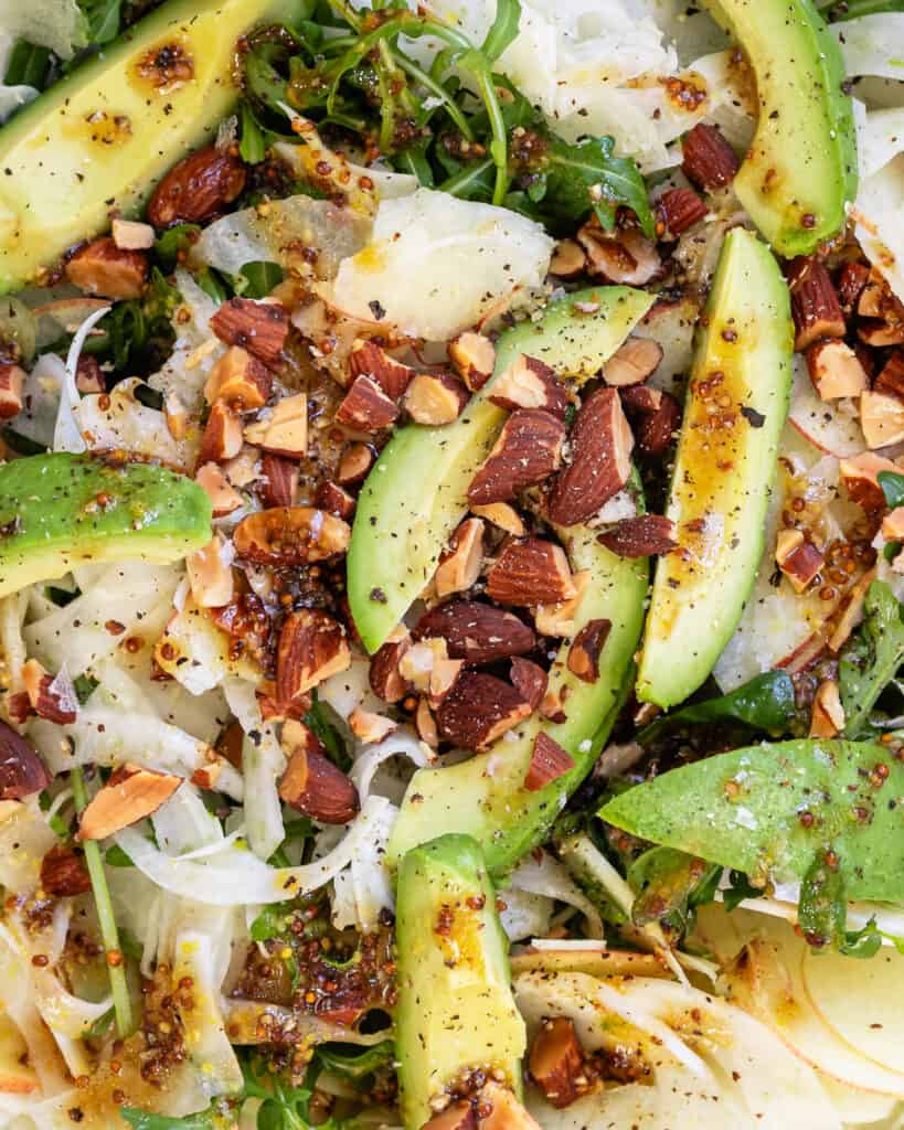 nem fennikelsalat med æble og avocado