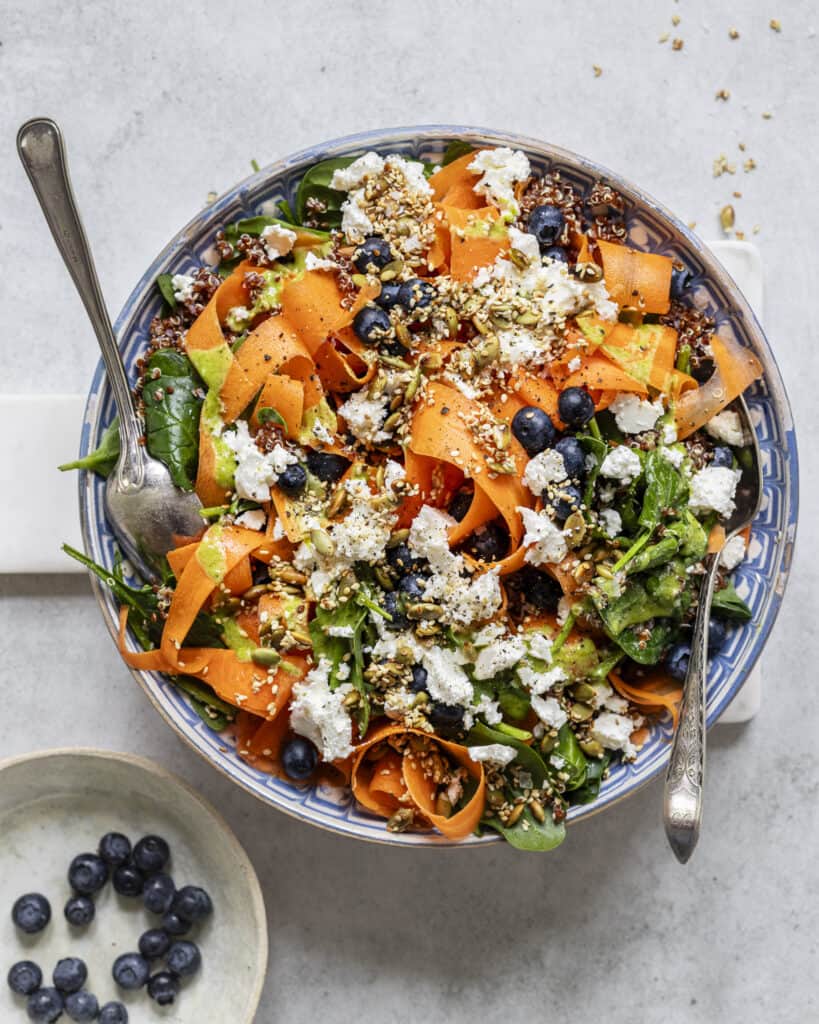 gulerodssalat med feta