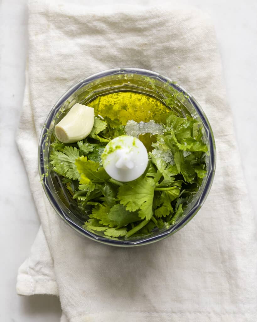 lime koriander dressing