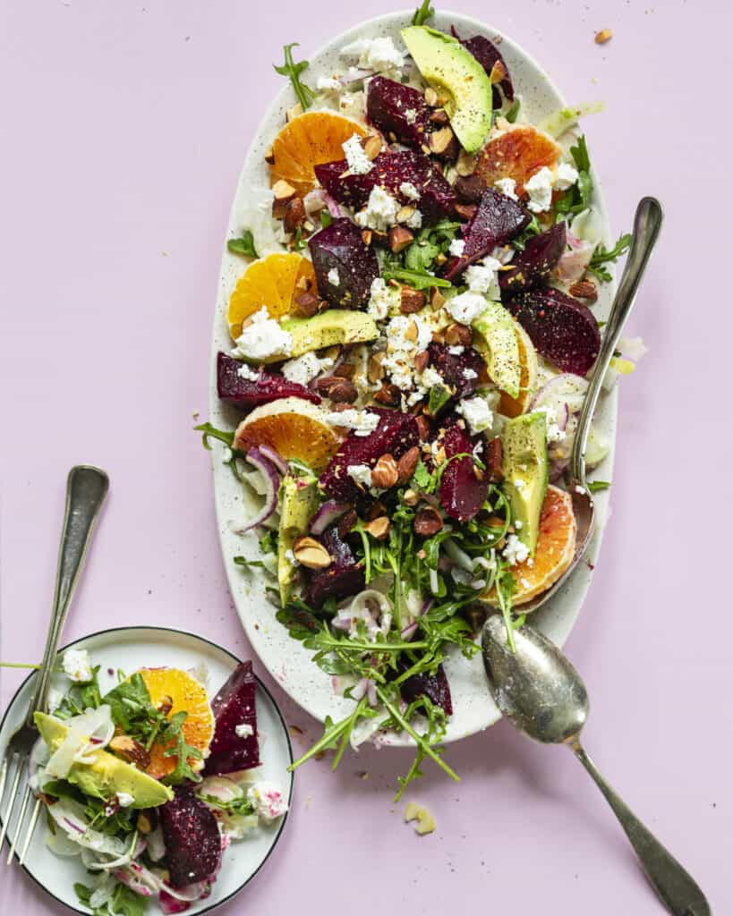 rødbedesalat med feta