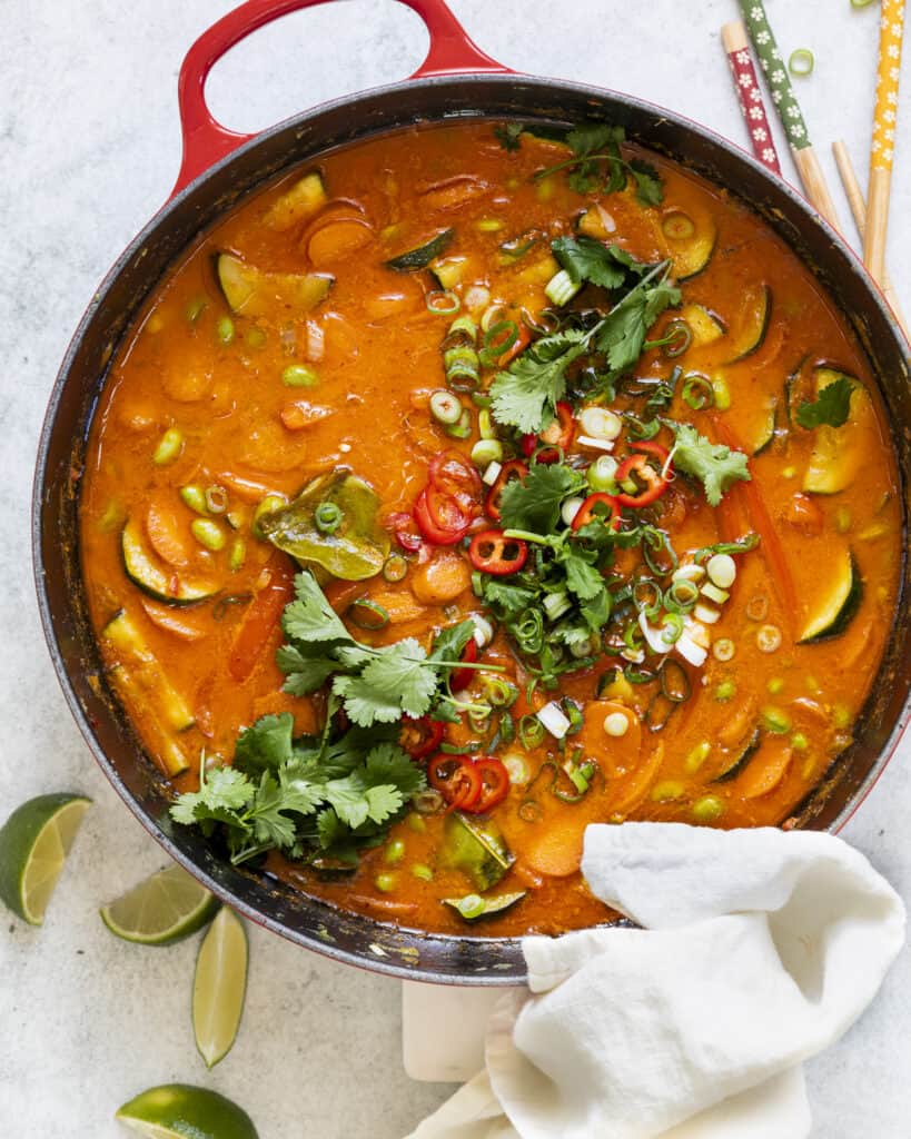 vegetarisk wok grøntsager