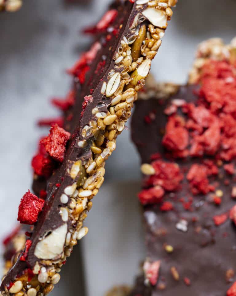 kerne knækbrød med chokolade