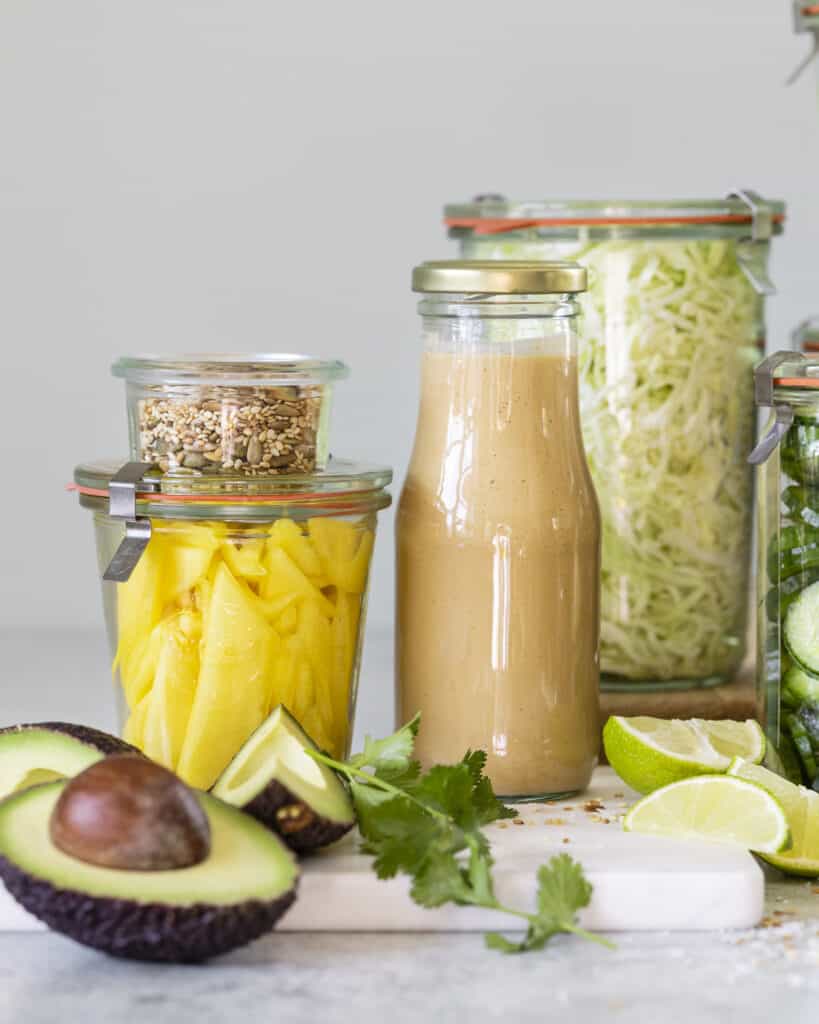 vegetarisk foodprep