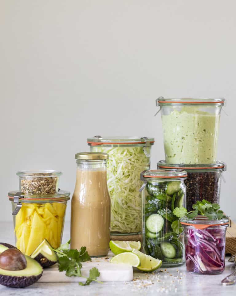 vegetarisk foodprep