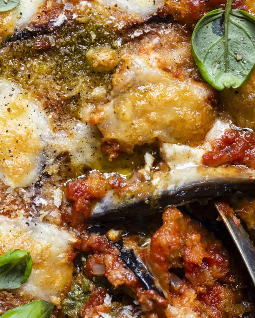aubergine parmesan