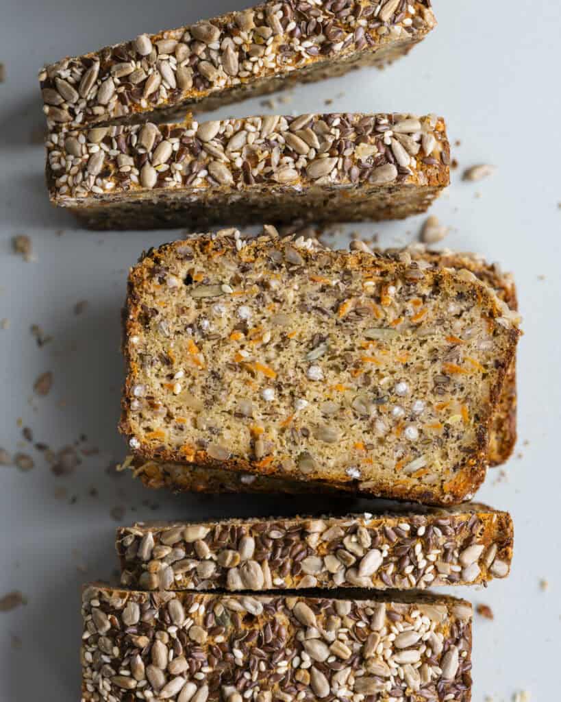 glutenfrit rugbrød med gulerod
