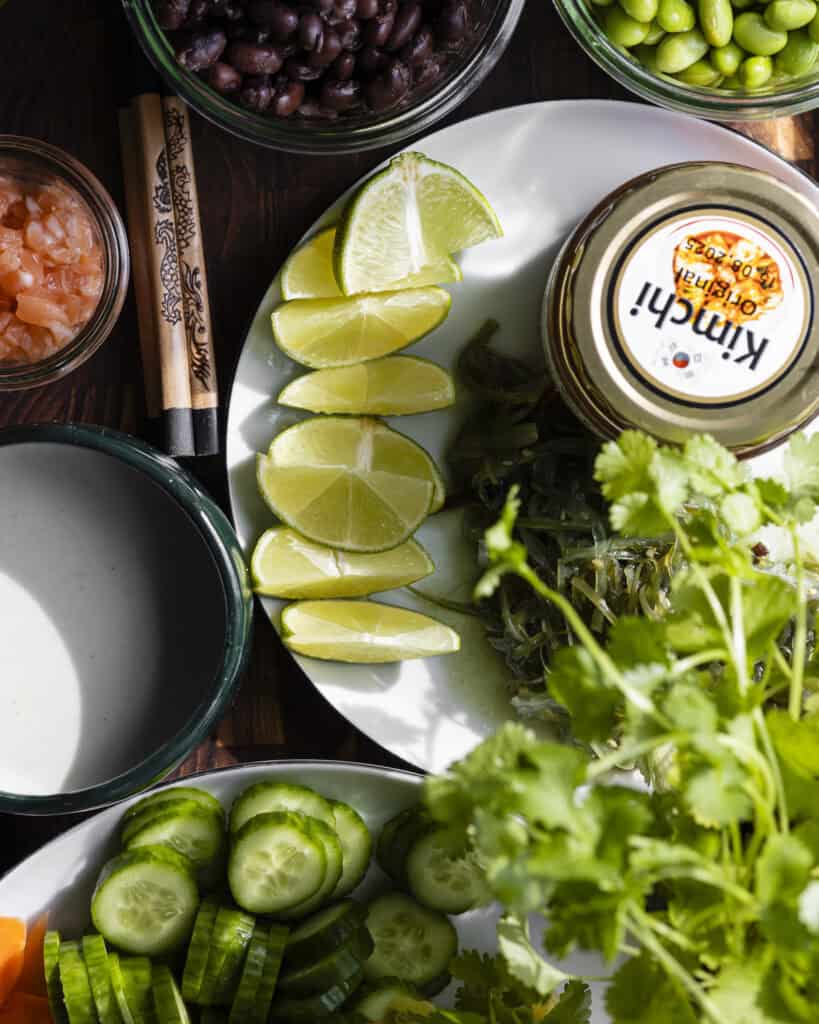 sushi bowls ingredienser
