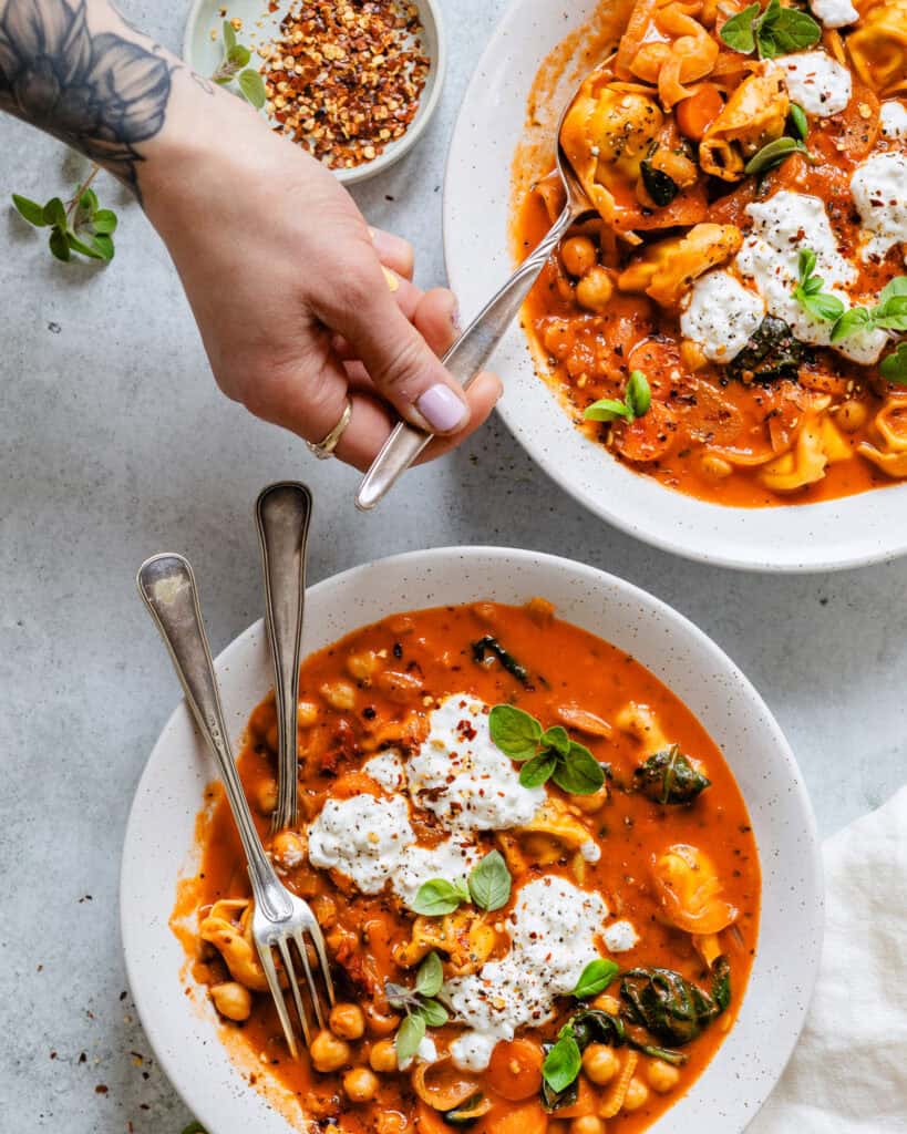 nem tortellini suppe