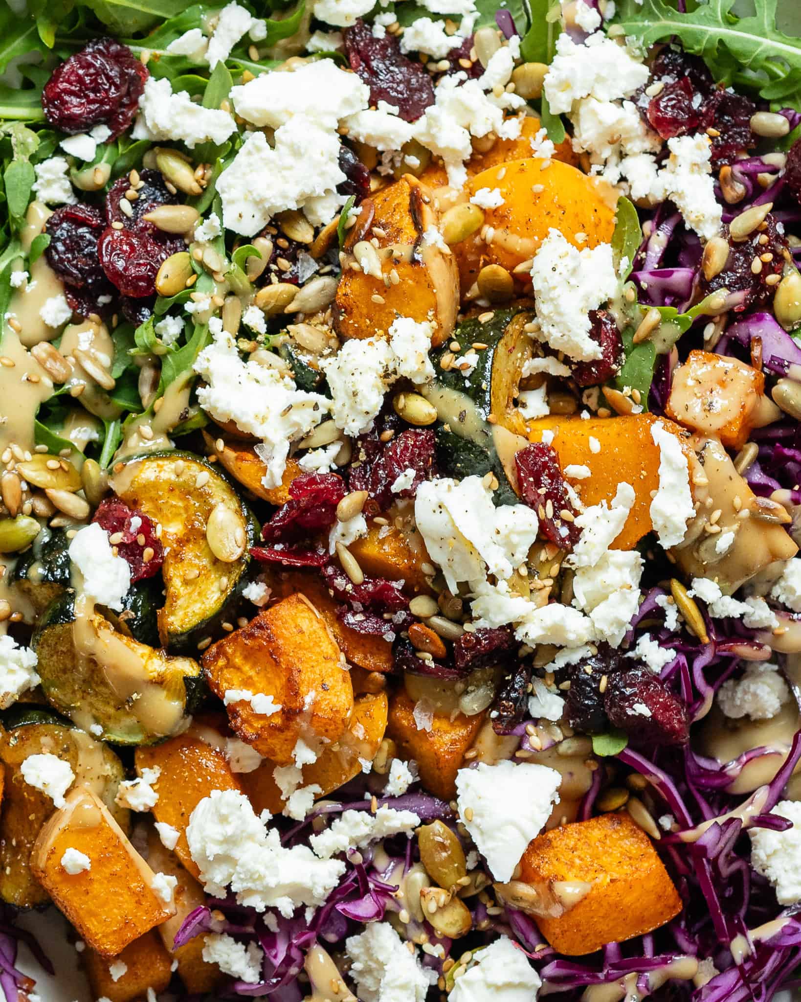 15 sunde salater - bagt butternut salat