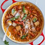 opskrift marry me tofu - stegt tofu i krydret flødesauce