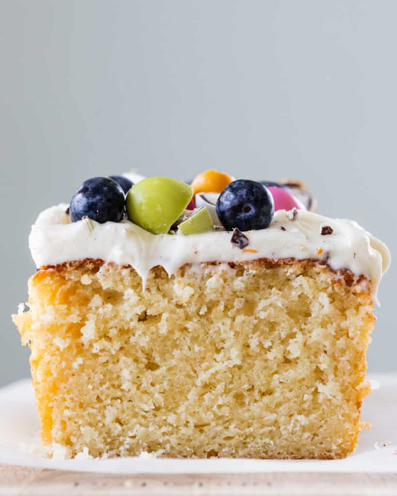 påskekage med citron og cream cheese frosting