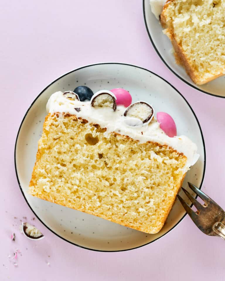 påskekage med citron og cream cheese frosting