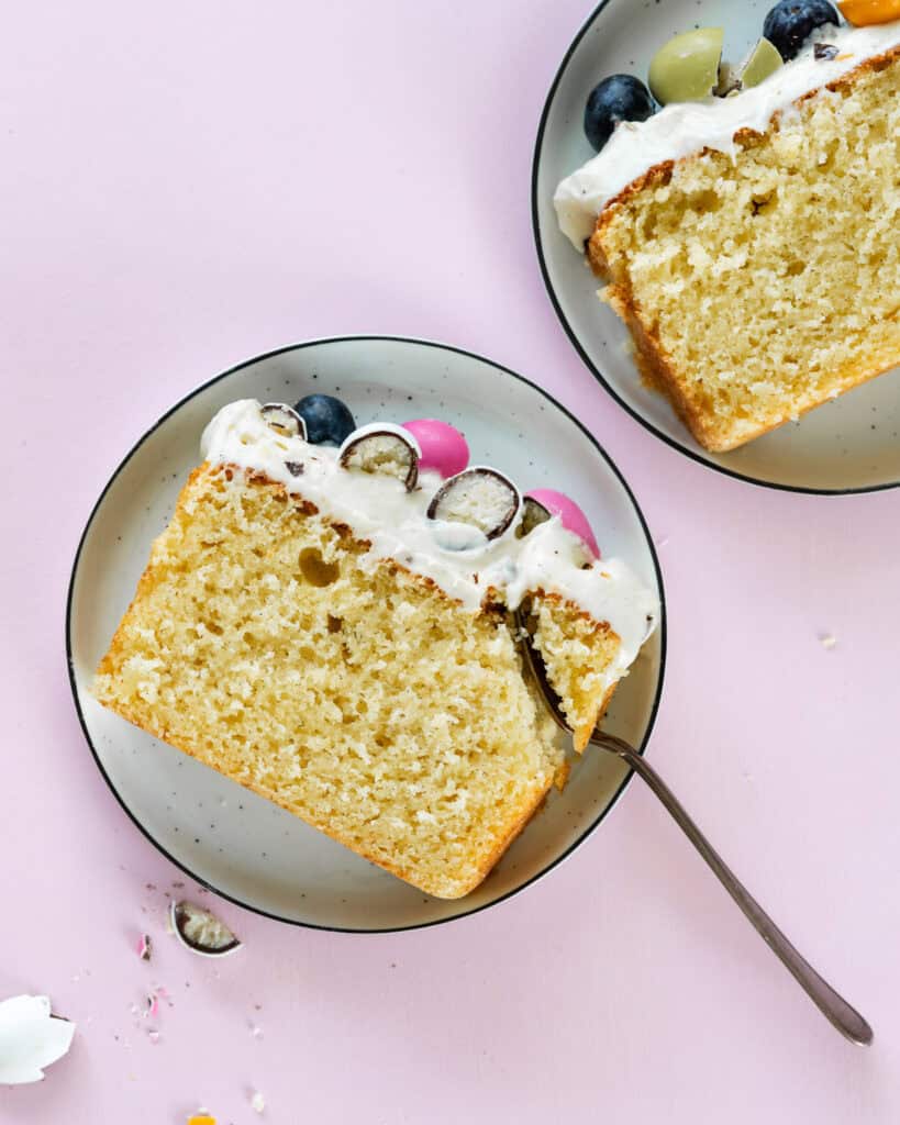 påskekage med citron og cream cheese frosting