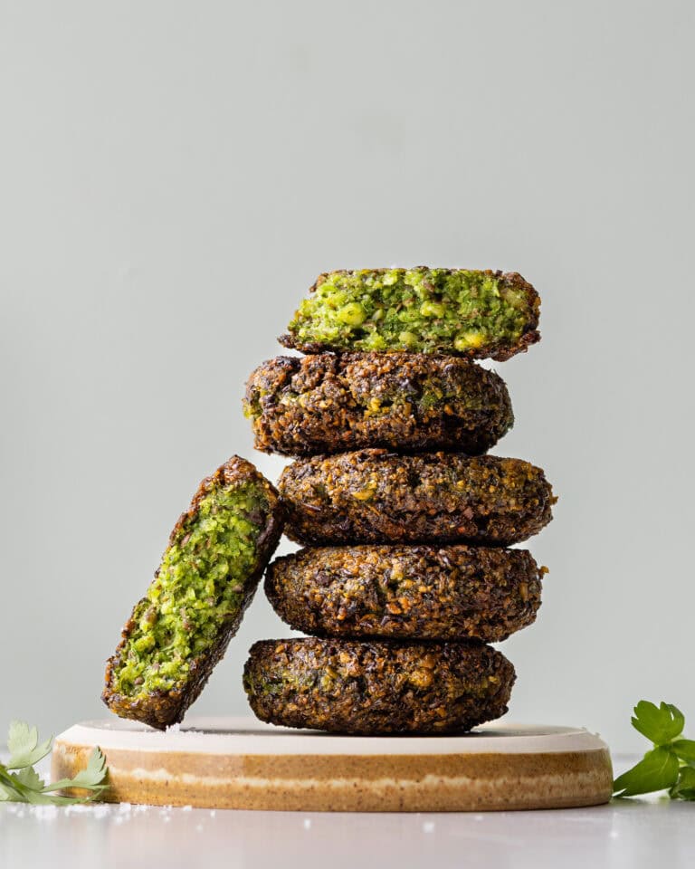 nordiske falafler på panden