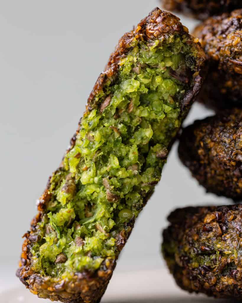 nordiske falafler på panden