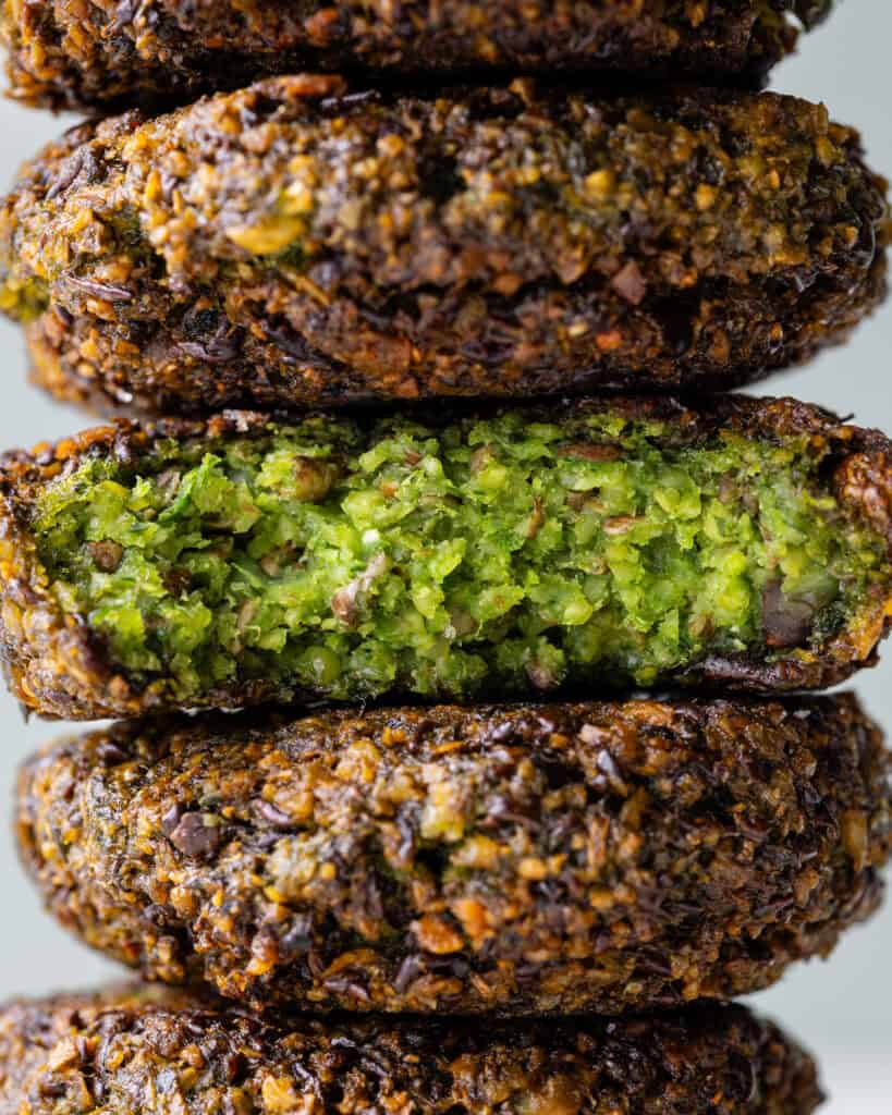 nordiske falafler på panden