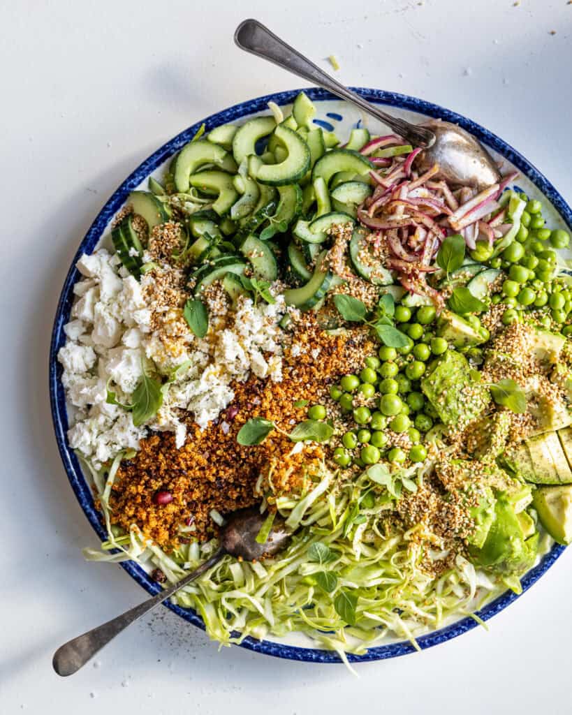spidskålssalat med feta