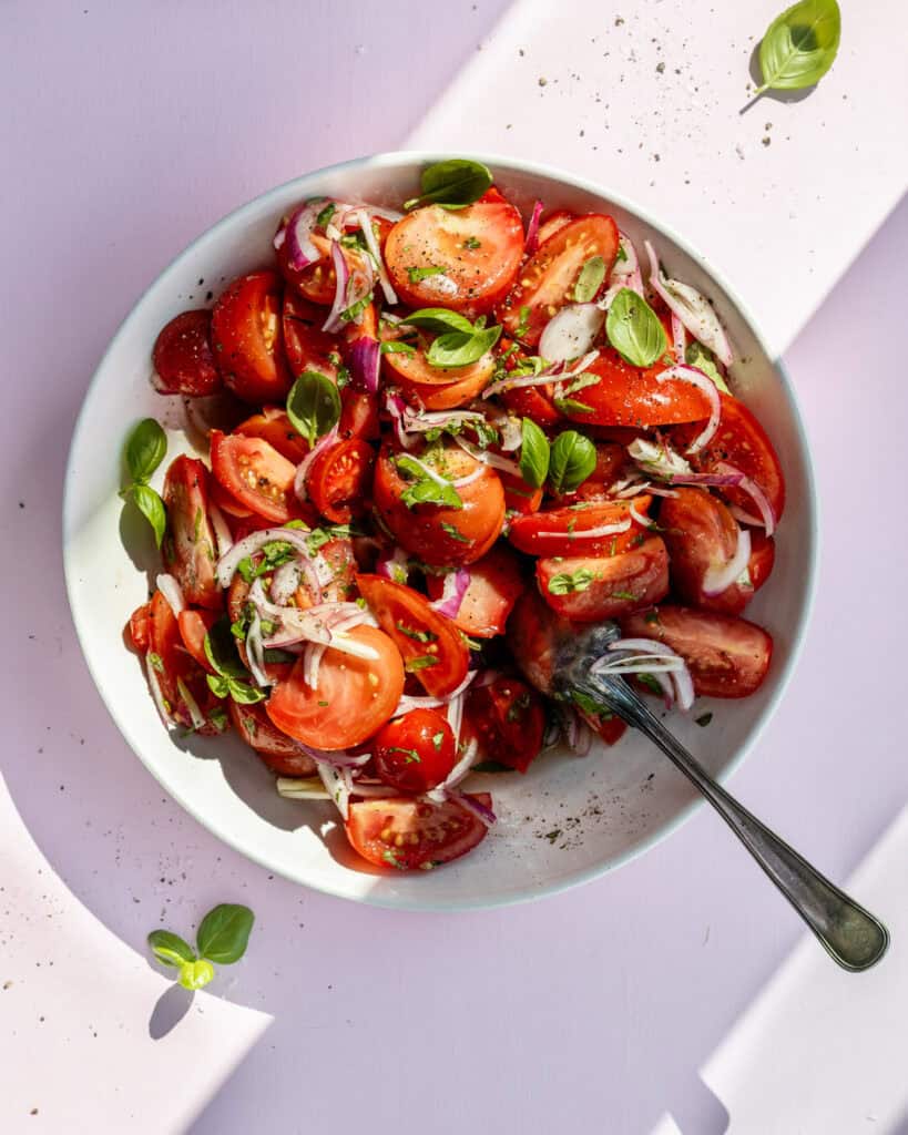 den bedste tomatsalat