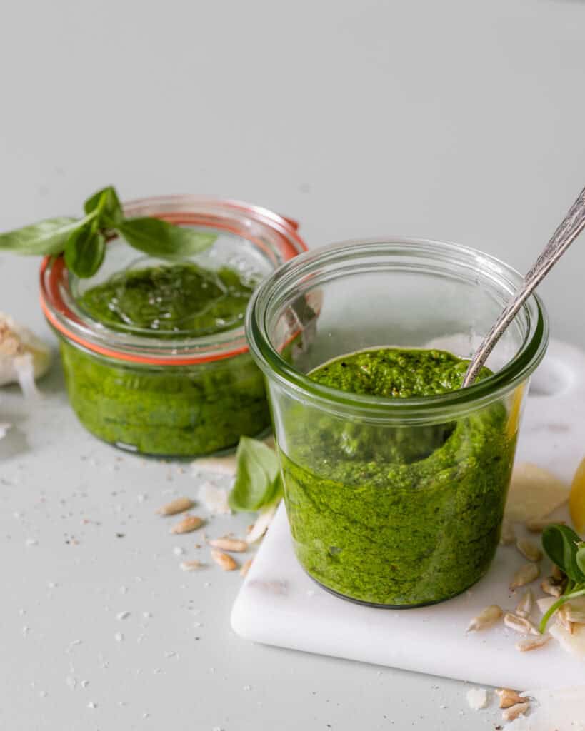 hjemmelavet grøn pesto