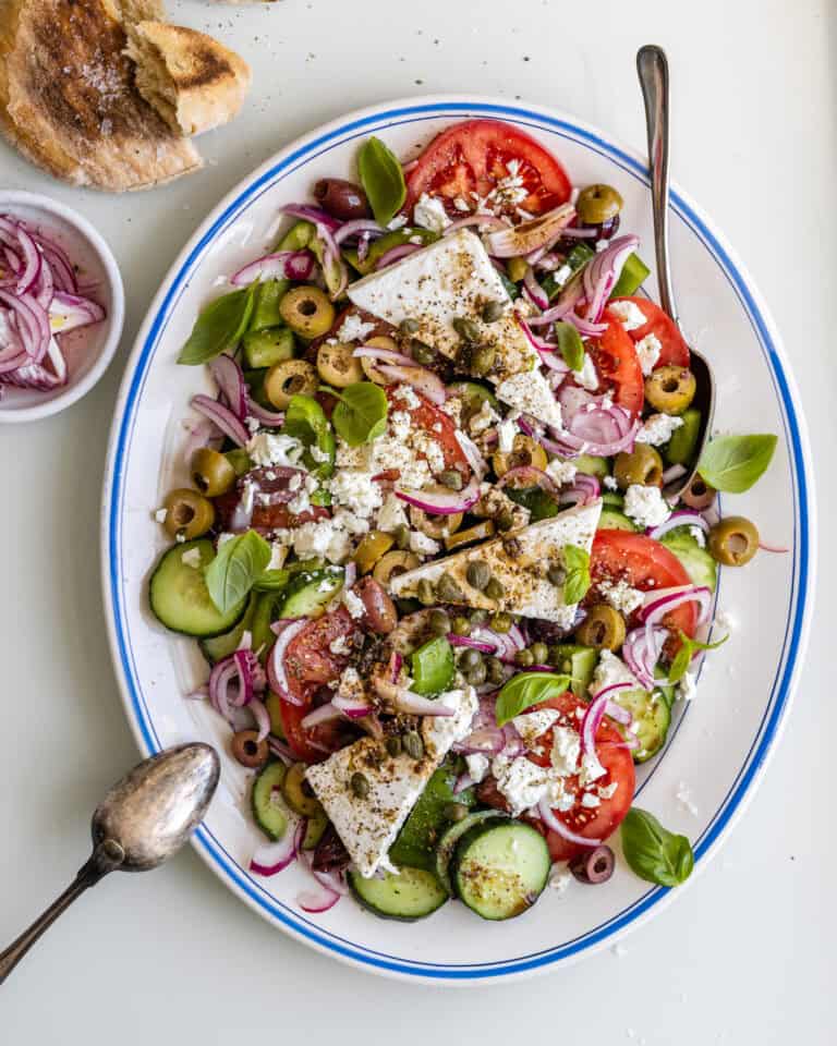 græsk salat med feta