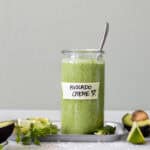 opskrift avocado creme