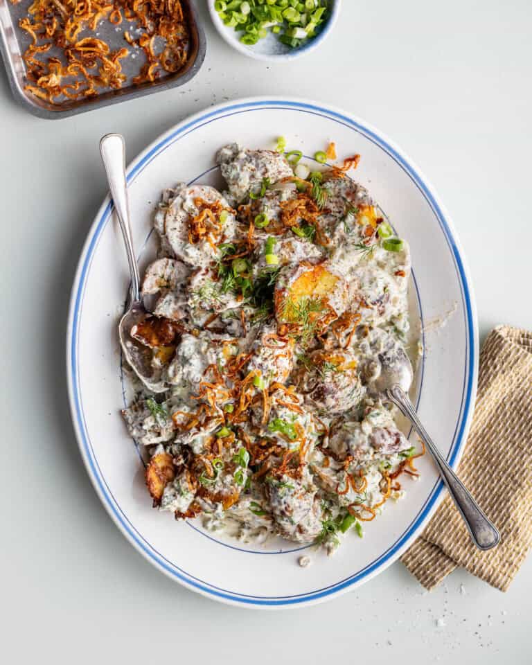 crispy kartoffelsalat