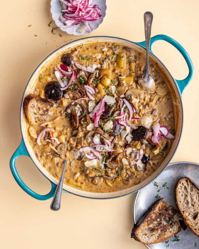 vegetarisk linsegryde